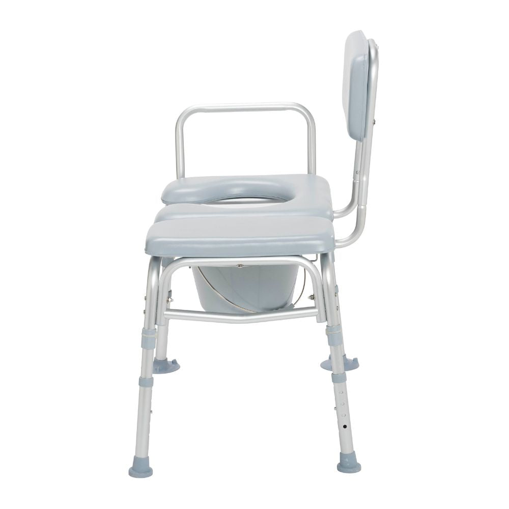 Non Slip Transfer Bench With Commode Opening