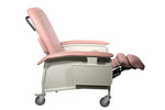 Drive Medical D577-R Clinical Care Geri Chair Recliner, Rosewood