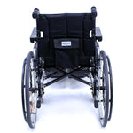 Karman KM-8522 Flexx Wheelchair ultra lightweight with Quick Release Axles, Diamond Black
