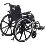 Drive Medical PLA416FBUARAD-SF Viper Plus GT Wheelchair with Universal Armrests, Swing-Away Footrests, 16