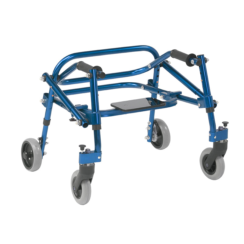 Inspired by Drive KA1200S-2GKB Nimbo 2G Lightweight Posterior Walker with Seat, Extra Small, Knight Blue