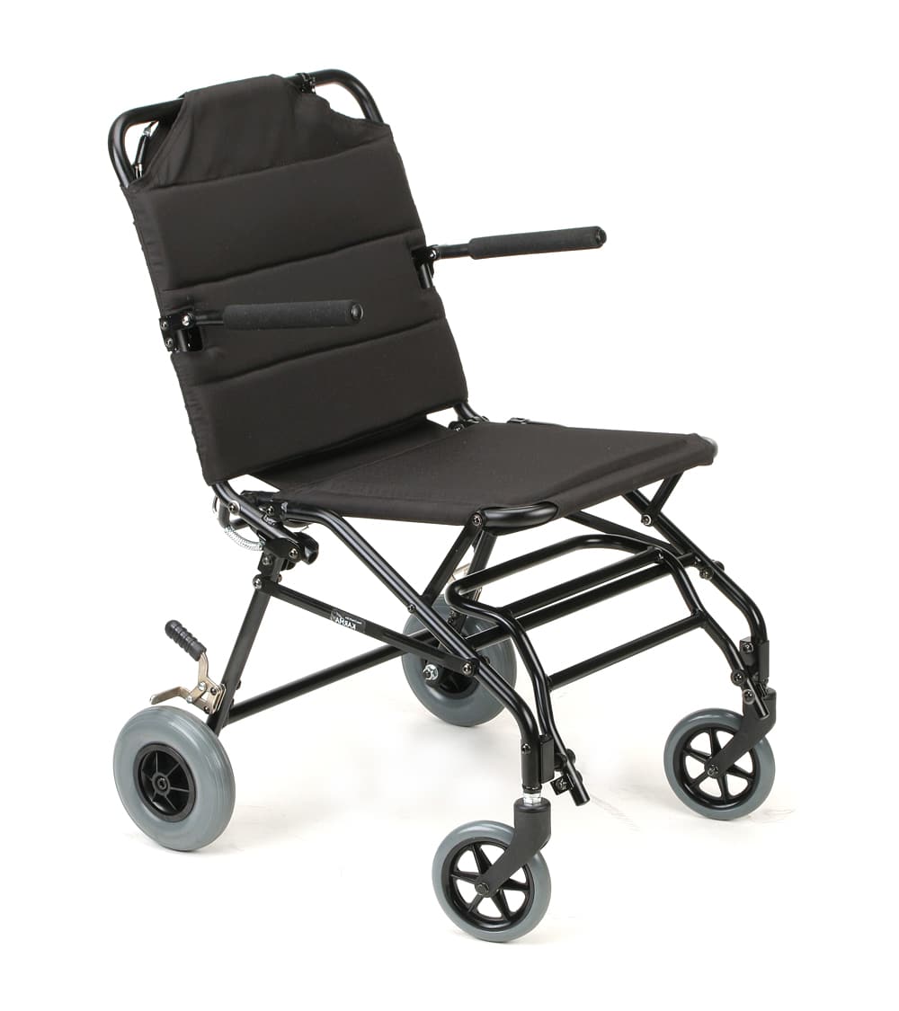 KMTV10A 16 inch Seat Ultra Lightweight Travel Wheelchair