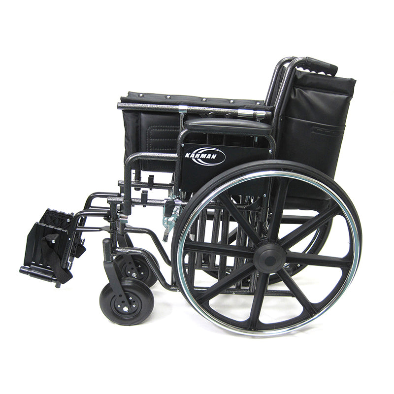 Heavy Duty Wheelchair KN-926 26 Seat Adjustable Height