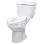 Drive Medical RTL12064 Raised Toilet Seat with Lock, Standard Seat, 4