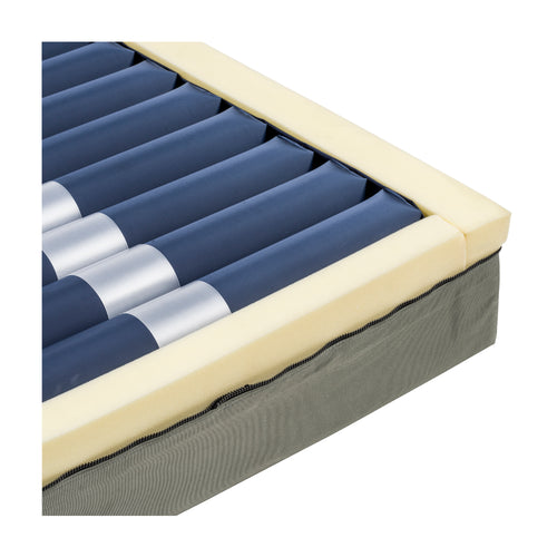 Drive Medical 14360-P Med-Aire Edge Alternating Pressure & Low Air Loss Mattress Replacement System, Digital Control