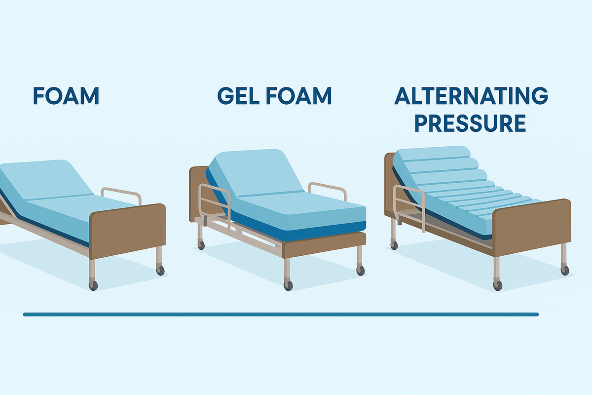 Top Hospital Bed Mattresses: How to Choose the Right Pressure-Relief Surface