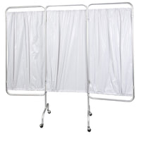 3 Panel Portable Privacy Screen For Medical Use