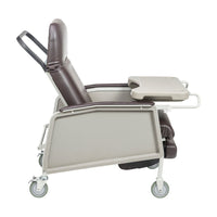 3 Position Heavy Duty Geri Chair Recliner For Hospitals