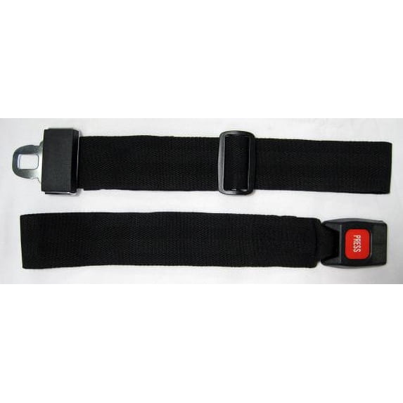 Karman SB99-48 Wheelchair Seat Belt – Auto Style Push Button Release, Adjustable