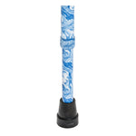 Adjustable Foam Grip Offset Handle Walking Cane