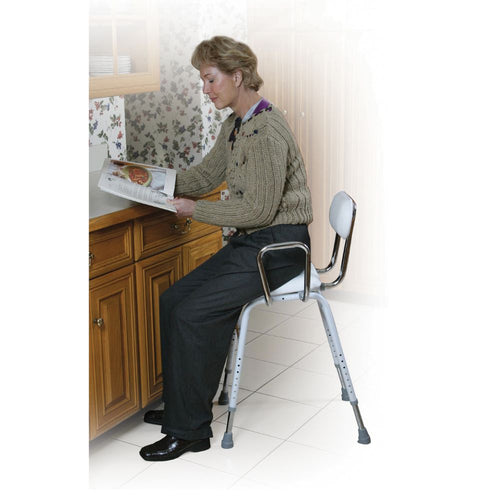 Adjustable Height Kitchen Stool