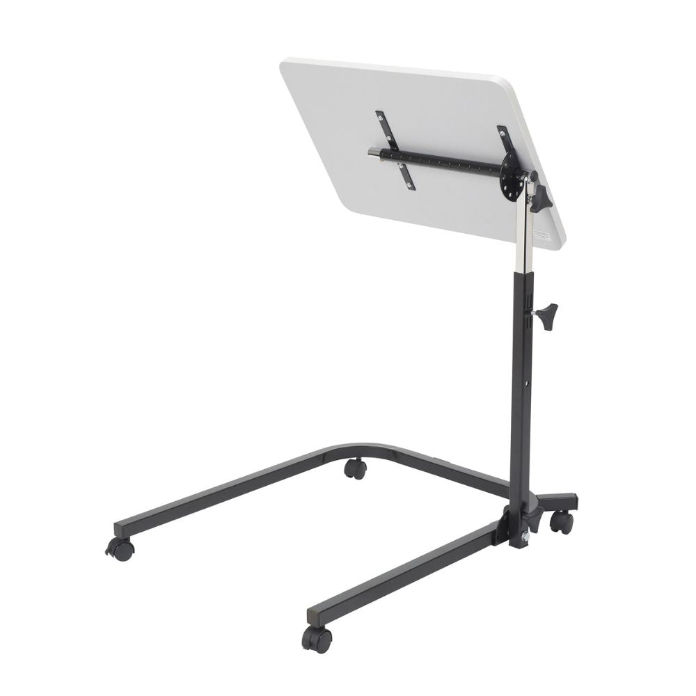 Adjustable Overbed Table Tray With Pivot And Tilt