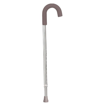 Aluminum Round Handle Cane With Foam Grip