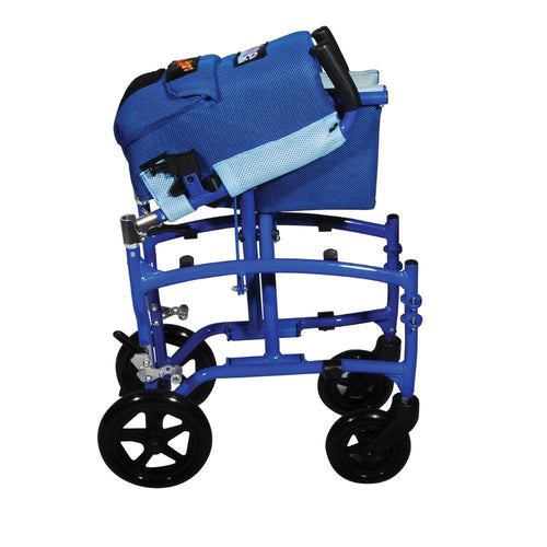 Aluminum Transport Wheelchair Compact Transport Design