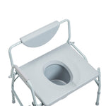 Bariatric Bedside Commode Chair With Drop Arm