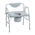 Bariatric Drop Arm Commode Chair For Easy Access