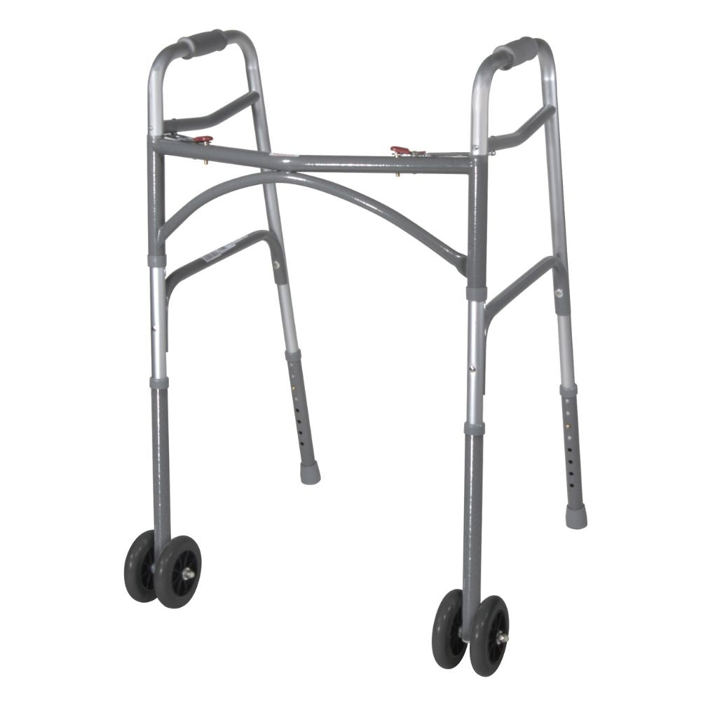 Bariatric Walker Wheels 5 Inch Side View