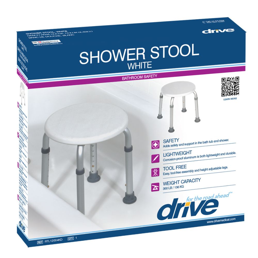 Bathroom Safety Adjustable Bath Stool