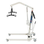 Battery Powered Bariatric Patient Lift With Four Point Cradle