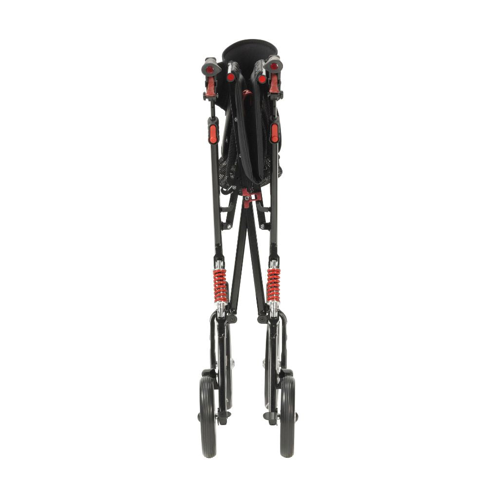 Black Nitro Euro Style Heavy Duty Rollator Walker