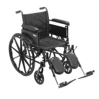 Cruiser X4 Lightweight Dual Axle Wheelchair with Adjustable Detatchable Arms