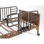 Brown Vein No Gap Half Length Side Bed Rails