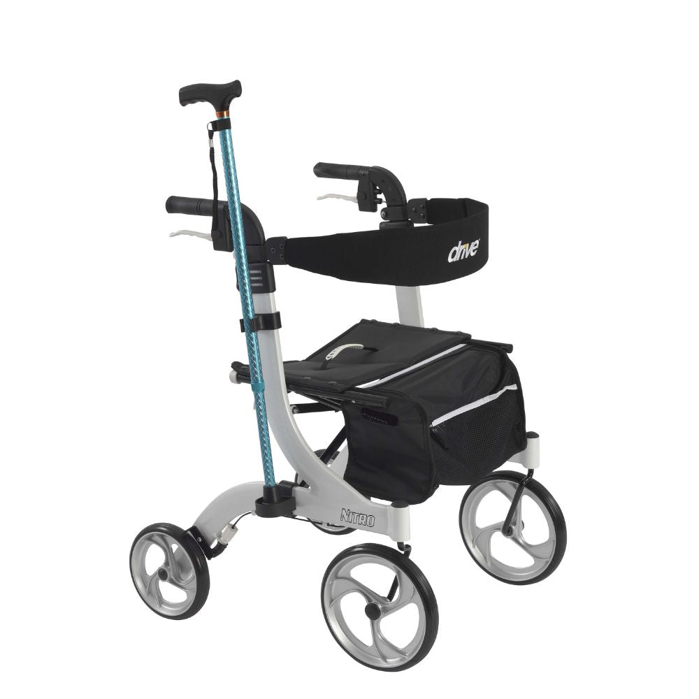 Cane Holder For Nitro Rollator Rolling Walker