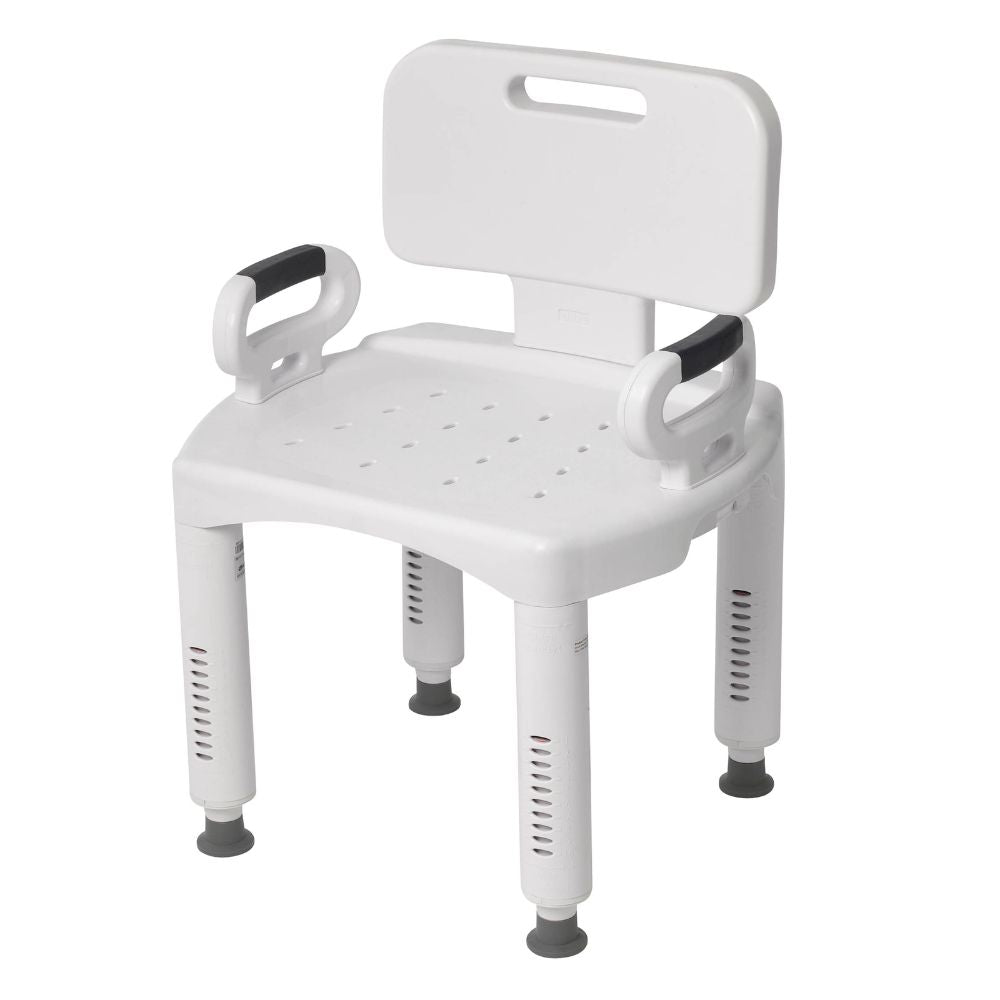 Comfortable Premium Shower Chair With Back And Arms