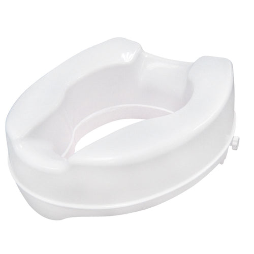 Comfortable Raised Toilet Seat With Lock