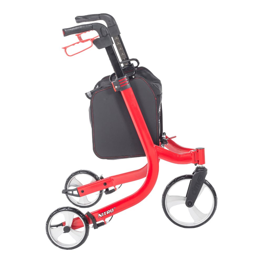 Compact Nitro Euro 3 Wheel Rolling Walker