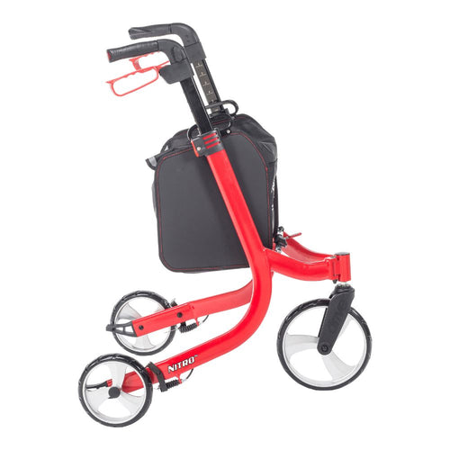 Compact Nitro Euro 3 Wheel Rolling Walker