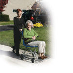 Compact Super Light Folding Wheelchair With Carry Bag