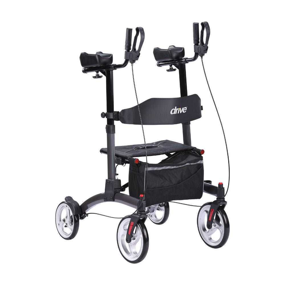 Elevate Upright Walker Mobility Aid With Wheels