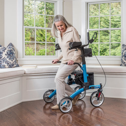 Foldable Elevate Upright Walker Compact