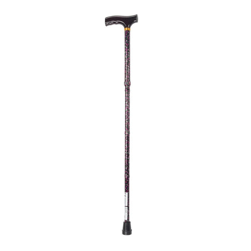 Folding Cane With T Handle For Elderly Support