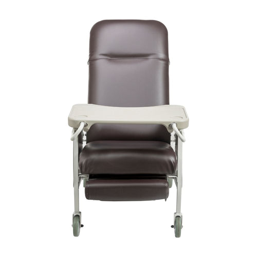 Heavy Duty 3 Position Geri Chair Recliner For Elderly Care