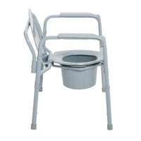 Heavy Duty Bariatric Folding Bedside Commode Seat