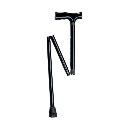 Heavy Duty Folding Cane Lightweight Adjustable With T Handle