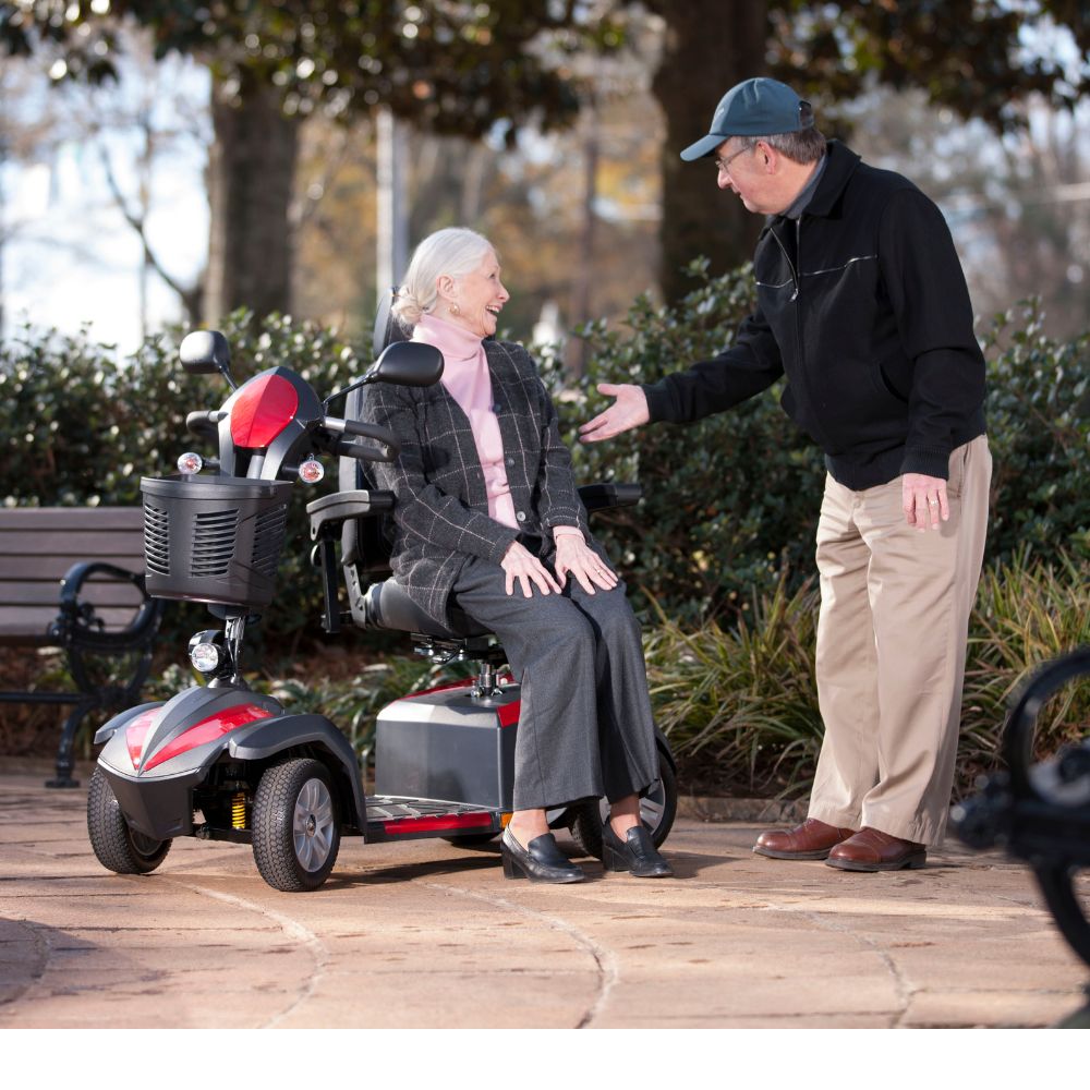 Heavy Duty Ventura Power Scooter 4 Wheel