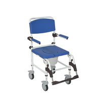 Aluminum Shower Commode Mobile Chair