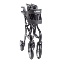 Drive Medical 102662BK Nitro Sprint Rollator Rolling Walker, Black