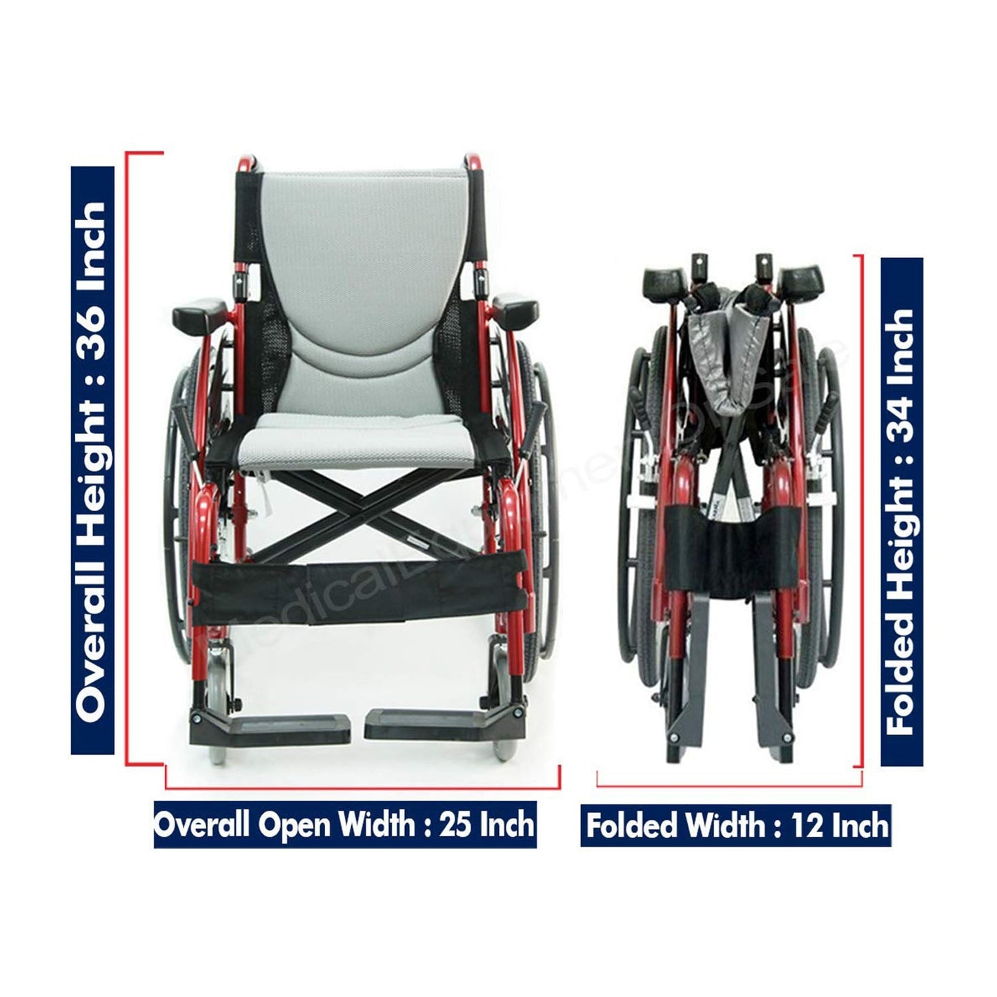 Karman S-Ergo 115 S-Shape ergonomic seat and removable cushion