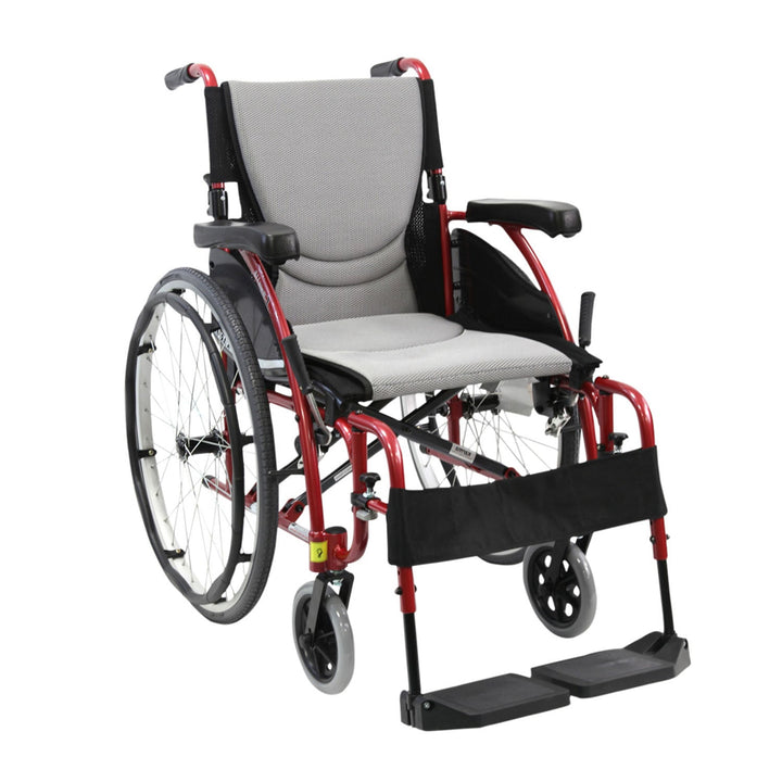 Karman S-Ergo 115 ultra lightweight ergonomic wheelchair front view