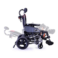 Karman VIP2-TR Tilt-in-Space Reclining Transport Wheelchair