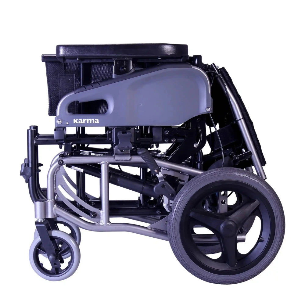 Karman VIP2-TR Tilt-in-Space Reclining Transport Wheelchair