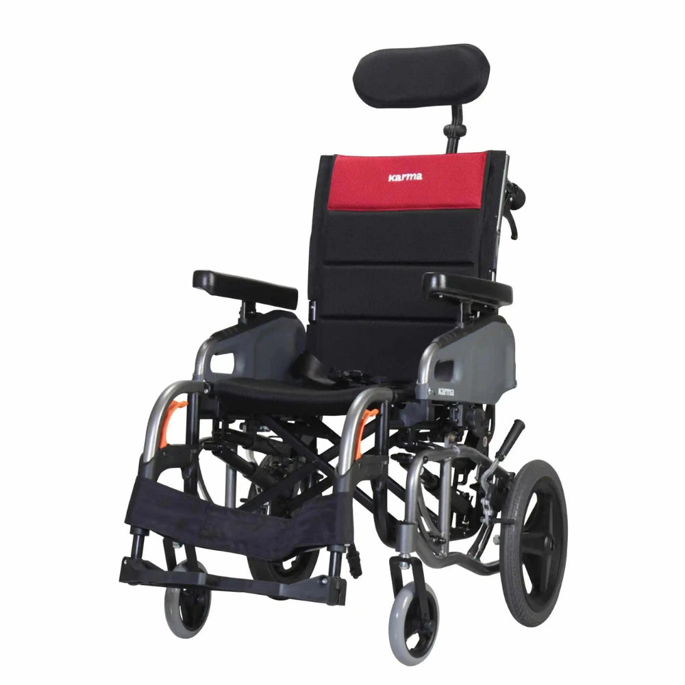 Karman VIP2-TR Tilt-in-Space Reclining Transport Wheelchair
