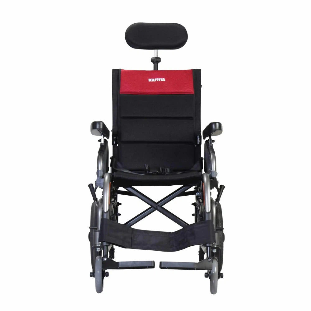 Karman VIP2-TR Tilt-in-Space Reclining Transport Wheelchair