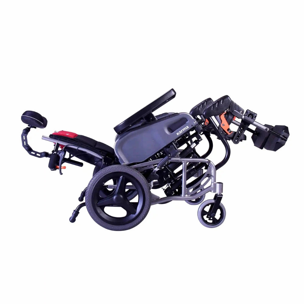 Karman VIP2-TR Tilt-in-Space Reclining Transport Wheelchair
