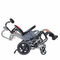 Karman VIP2-TR Tilt-in-Space Reclining Transport Wheelchair