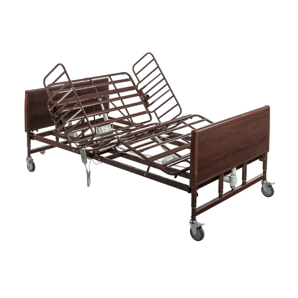 Lightweight Bariatric Homecare Bed With Side Rails